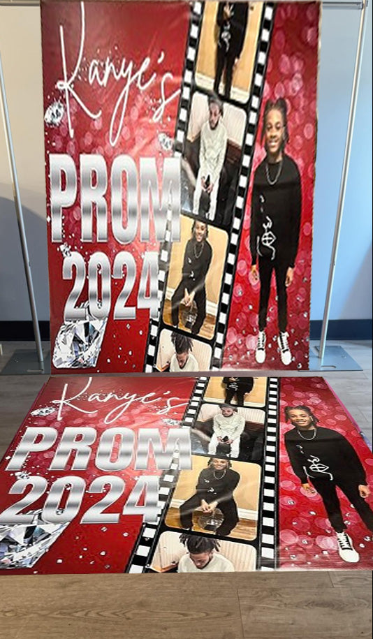 Prom Backdrop & Floor wrap special