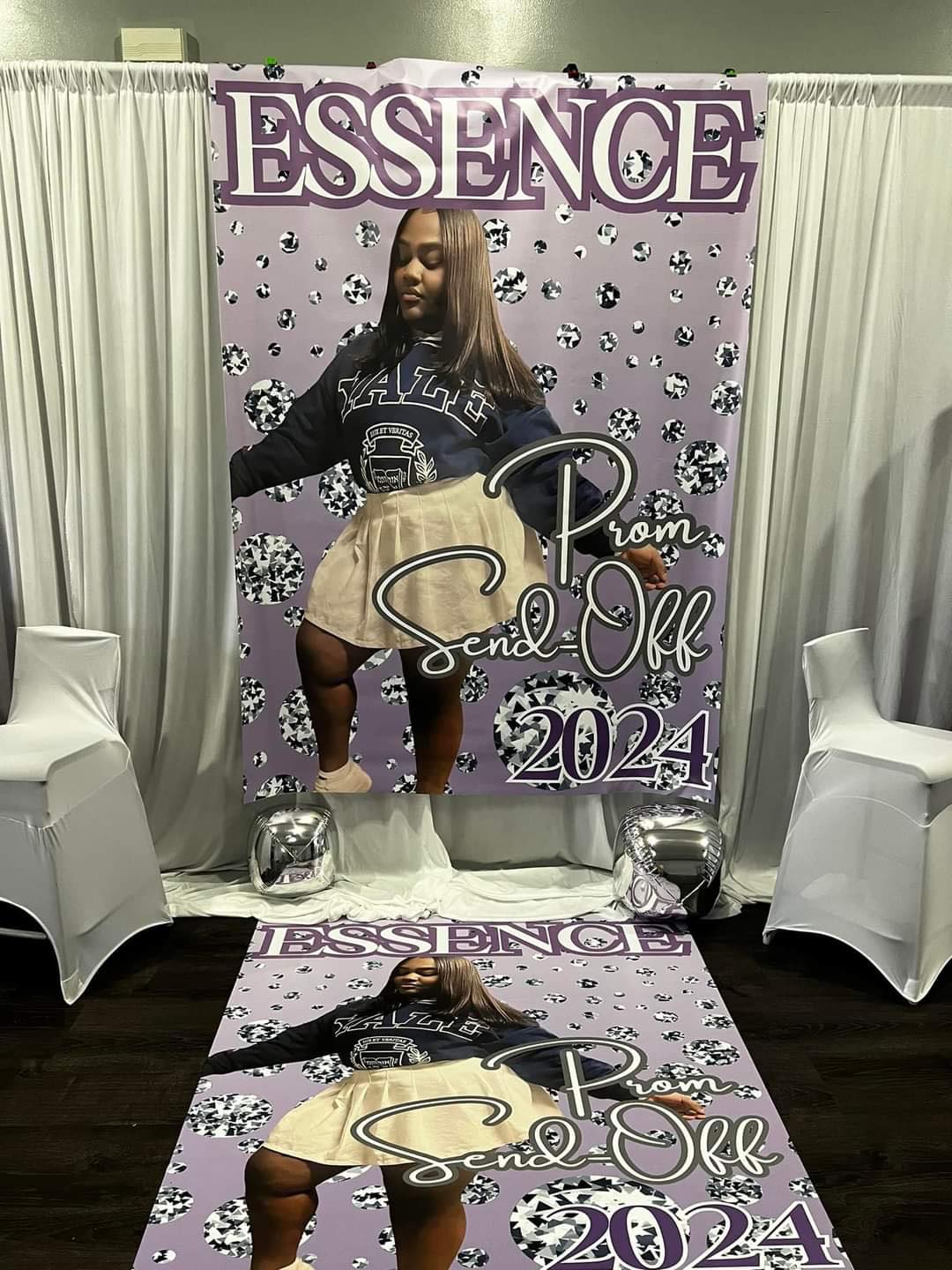 Prom Backdrop &  Floor wrap special