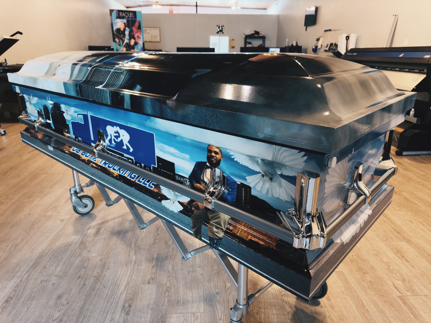 Casket wrap (full wrap)