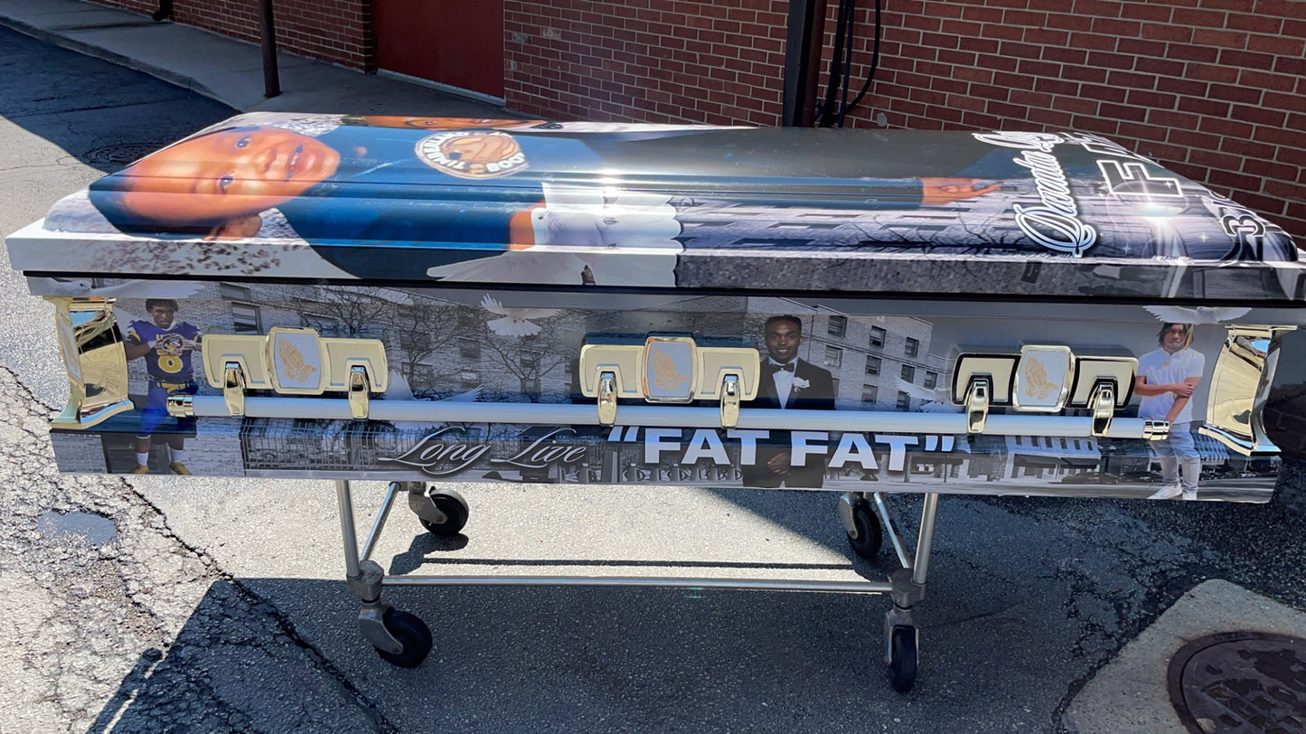 Casket wrap (full wrap)